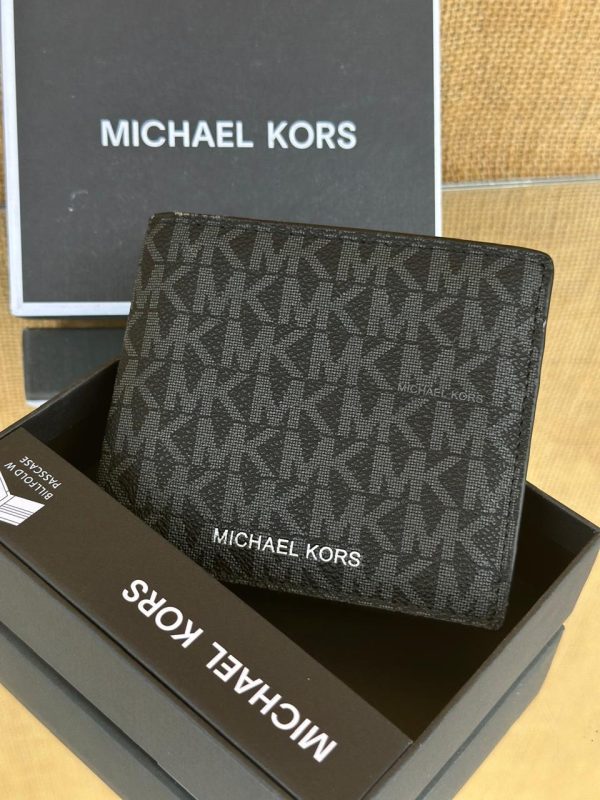 Michael Kors Men's Belt Wallet Gift Set Reversible Signature MK Leather -new