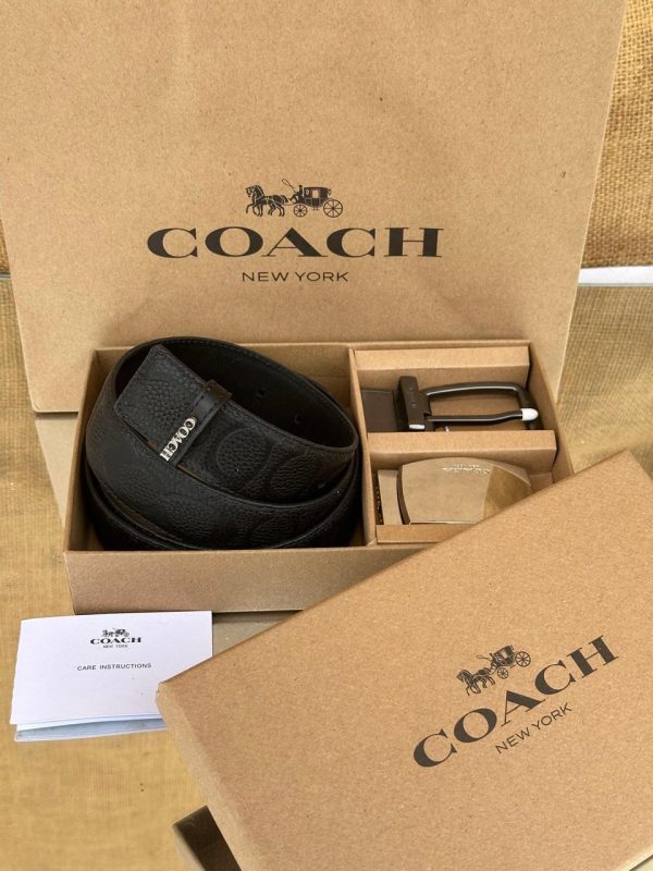 Coach Belt, Mens Gift Set
